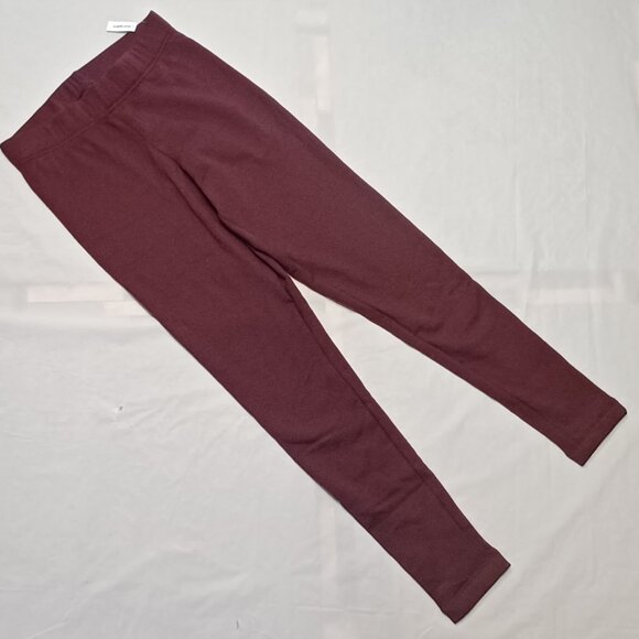NEW Old Navy S Raisin Arizona High Waisted Fleece Lined Fashion Layering Legging - Picture 2 of 4